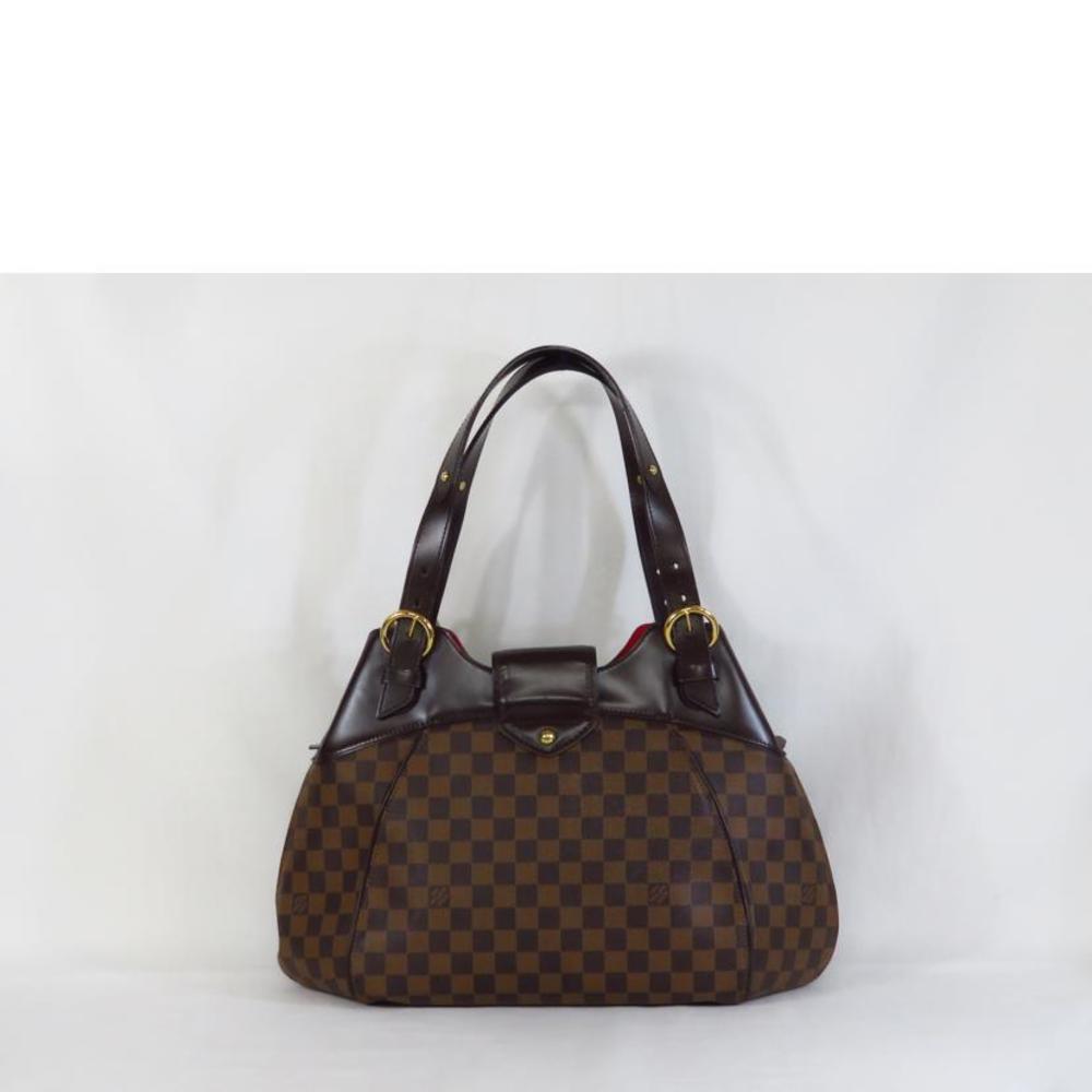 Louis Vuitton Sistina Ebene Handbag Damier Brown